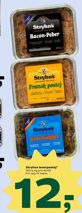 Coop 365 Stryhns leverpostej tilbud
