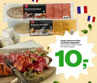 Coop 365 Coop stenovns eller rustique baguette tilbud
