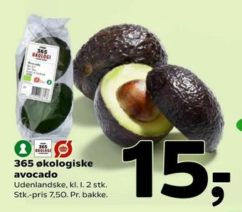 Coop 365 365 økologiske avocado tilbud