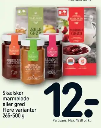 Skælskør Marmelade 265-500g