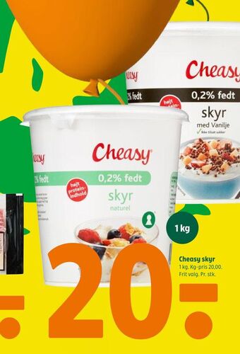 Coop 365 Cheasy skyr tilbud