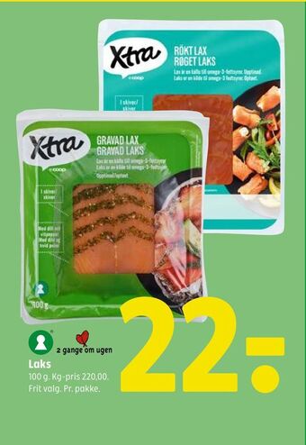 Coop 365 Laks tilbud