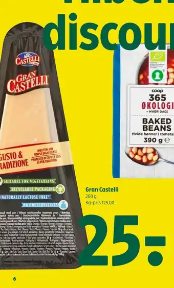 Coop 365 Gran castelli tilbud
