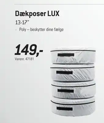 Thansen Dækposer lux tilbud