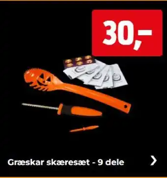 jem & fix Græskar Skæresæt- 9 dele tilbud