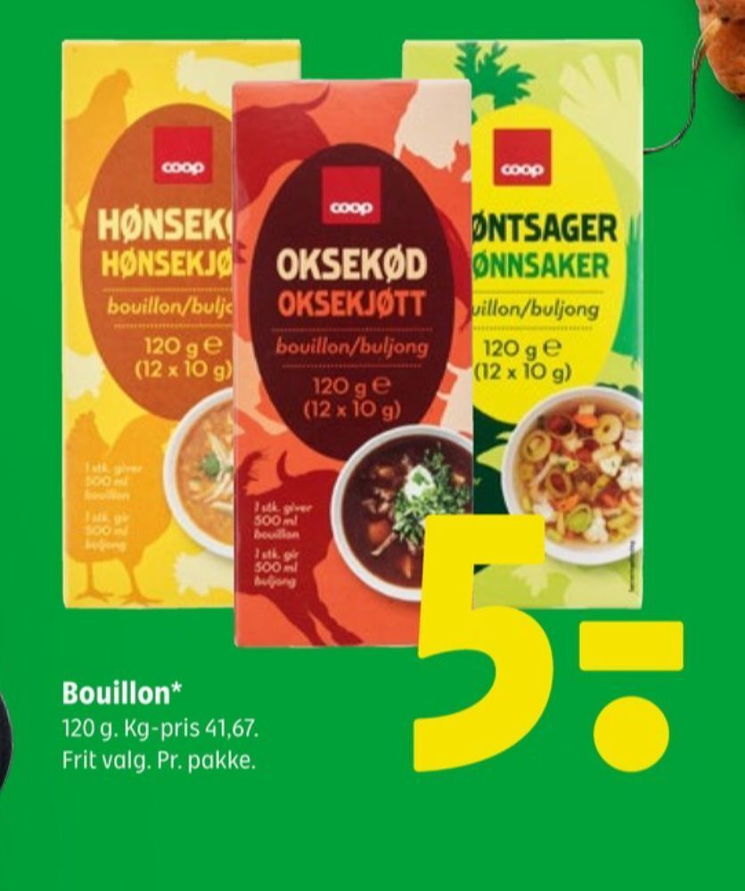 Coop bouillon tilbud hos Coop 365