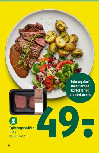 Coop 365 Coop oksetykstegsbøffer tilbud