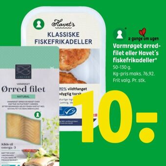 Coop 365 Havets fiskefrikadeller tilbud