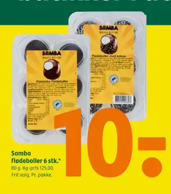Coop 365 Samba flødeboller klassisk tilbud