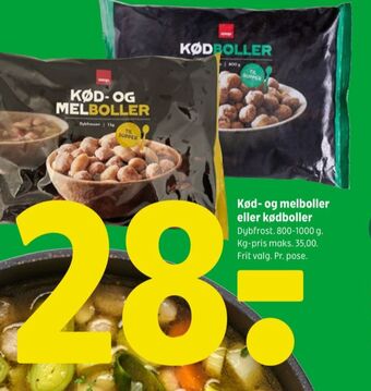 Coop 365 Coop kødboller tilbud