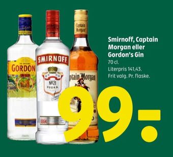 Coop 365 Smirnoff vodka tilbud