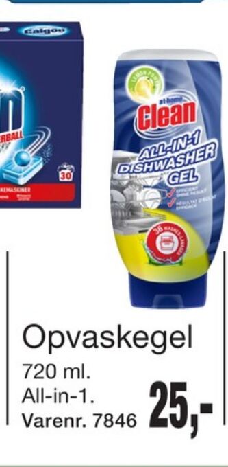 Harald Nyborg At home clean maskinopvask-gel tilbud