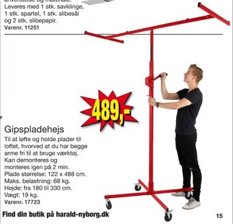 Harald Nyborg Ukendt gipspladehejs tilbud