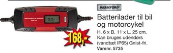 Harald Nyborg Branford batterilader tilbud