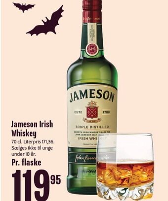 Min Købmand Jameson Irish Whiskey tilbud