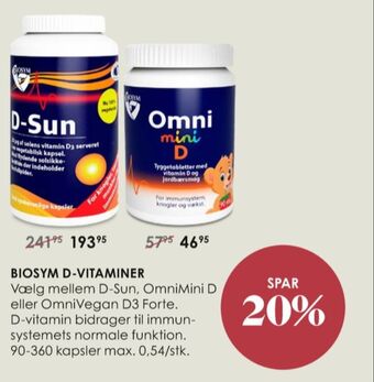 Matas Biosym vitaminer tilbud