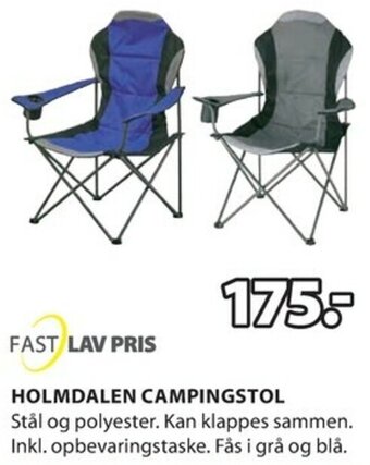 JYSK Holmdalen Campingstol tilbud