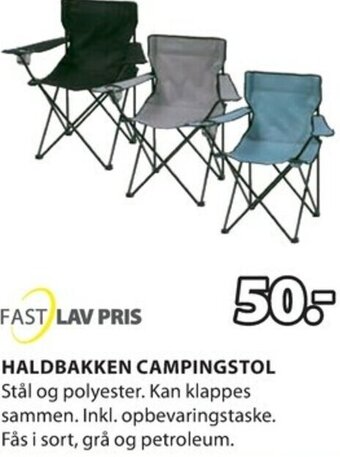 Haldbakken Campingstol