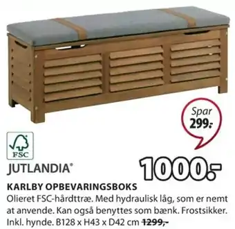 JYSK Karlaby Opbevaringsboks tilbud