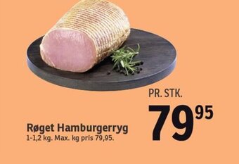 SPAR Røget Hamburgerryg tilbud