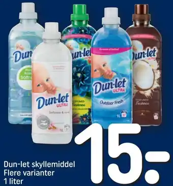 REMA 1000 Dun-Let Skyllemiddel 1liter tilbud