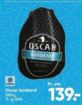 Bilka Oscar landand tilbud