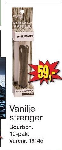 Vaniljestænger