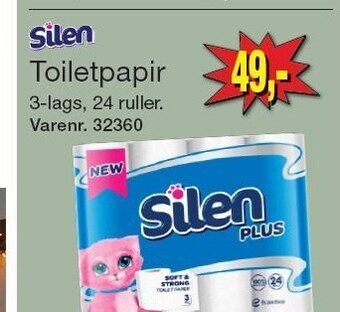 Harald Nyborg Toiletpapir tilbud