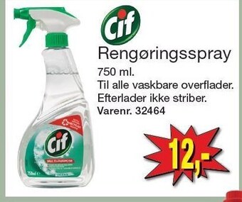 Rengøringsspray