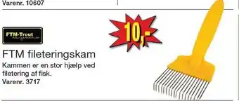 Harald Nyborg Ftm fileteringskam tilbud