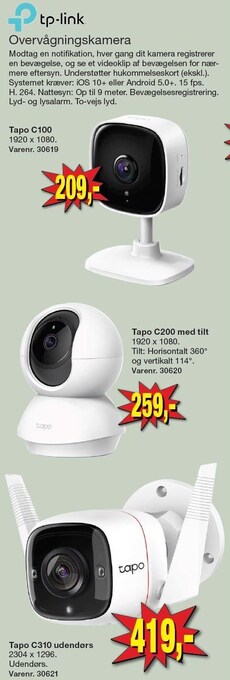 Harald Nyborg Overvågningskamera tilbud