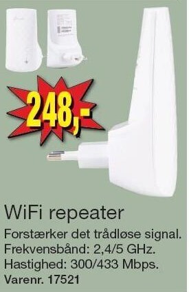 Harald Nyborg Wifi repeater tilbud