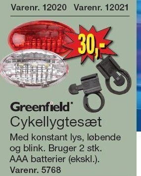 Harald Nyborg Cykellygtesæt tilbud
