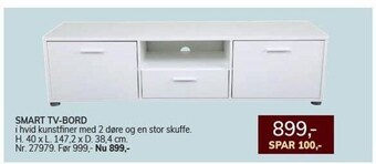 Daells Bolighus Smart tv-bord tilbud