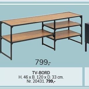 Daells Bolighus Tv-bord tilbud