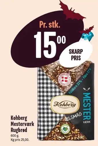 Min Købmand Rugbrød - mesterværk tilbud