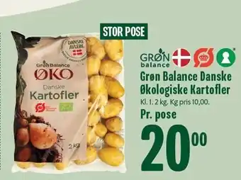 Min Købmand Danske økologiske kartofler 2 kg tilbud