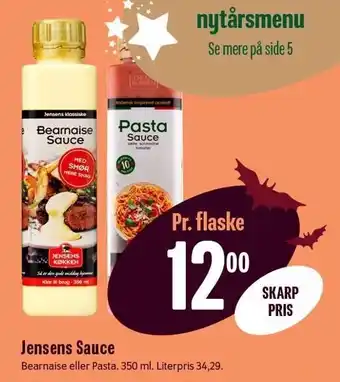 Min Købmand Jensens sauce bearnaise eller pasta tilbud