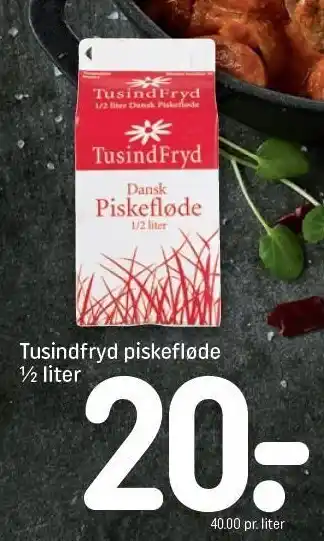 REMA 1000 Tusindfryd piskefløde tilbud