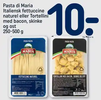 REMA 1000 Pasta di maria fettuccine tilbud