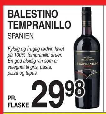 ABC Lavpris Balestino tempranillo tilbud