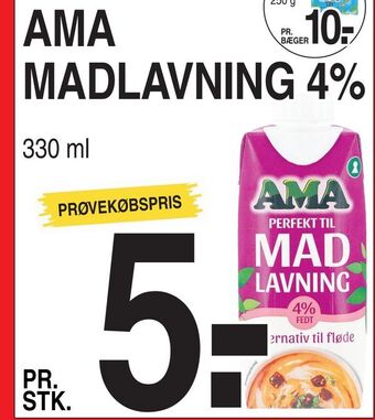ABC Lavpris Ama madlavning 4% tilbud