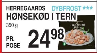 Hønsekød i tern