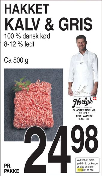 ABC Lavpris Hakket kalv & gris tilbud
