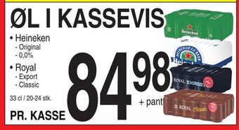 ABC Lavpris Øl i kassevis tilbud