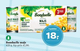 Dagli'Brugsen Bonduelle majs tilbud