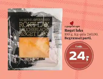 Dagli'Brugsen Røget laks tilbud