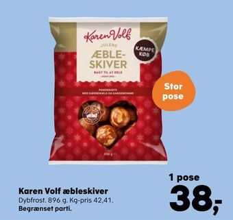 Kvickly Karen volf æbleskiver tilbud