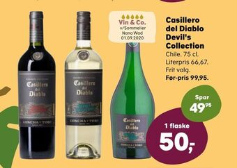 SuperBrugsen Casillero del diablo devil's collection tilbud