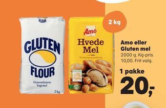 SuperBrugsen Amo eller gluten mel tilbud